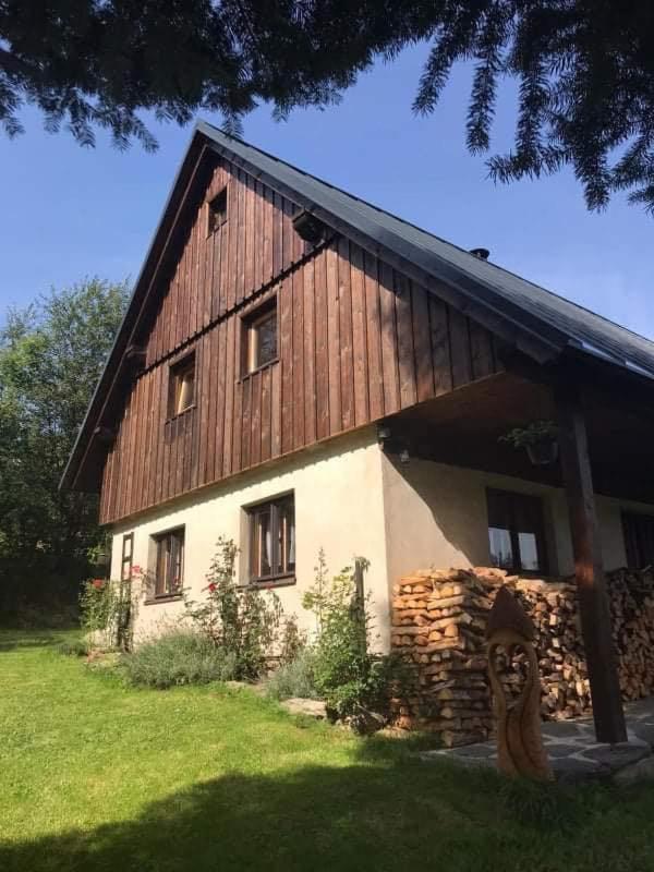 Venkovská chalupa Jestrabi V Krkonosich Exterior foto